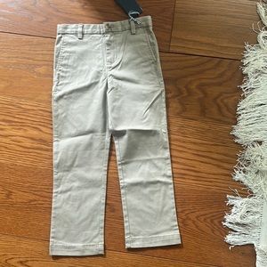 New Vineyard vines boys khaki breaker pants size 6